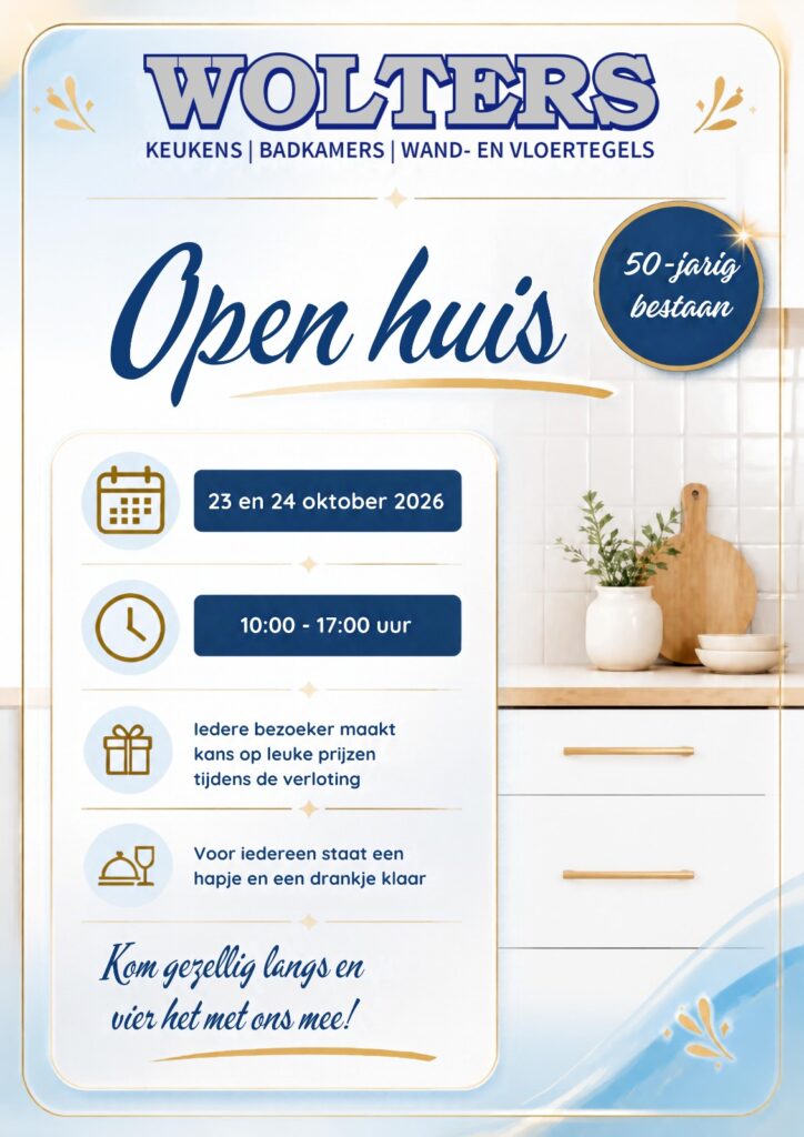 Open huis bij Wolters